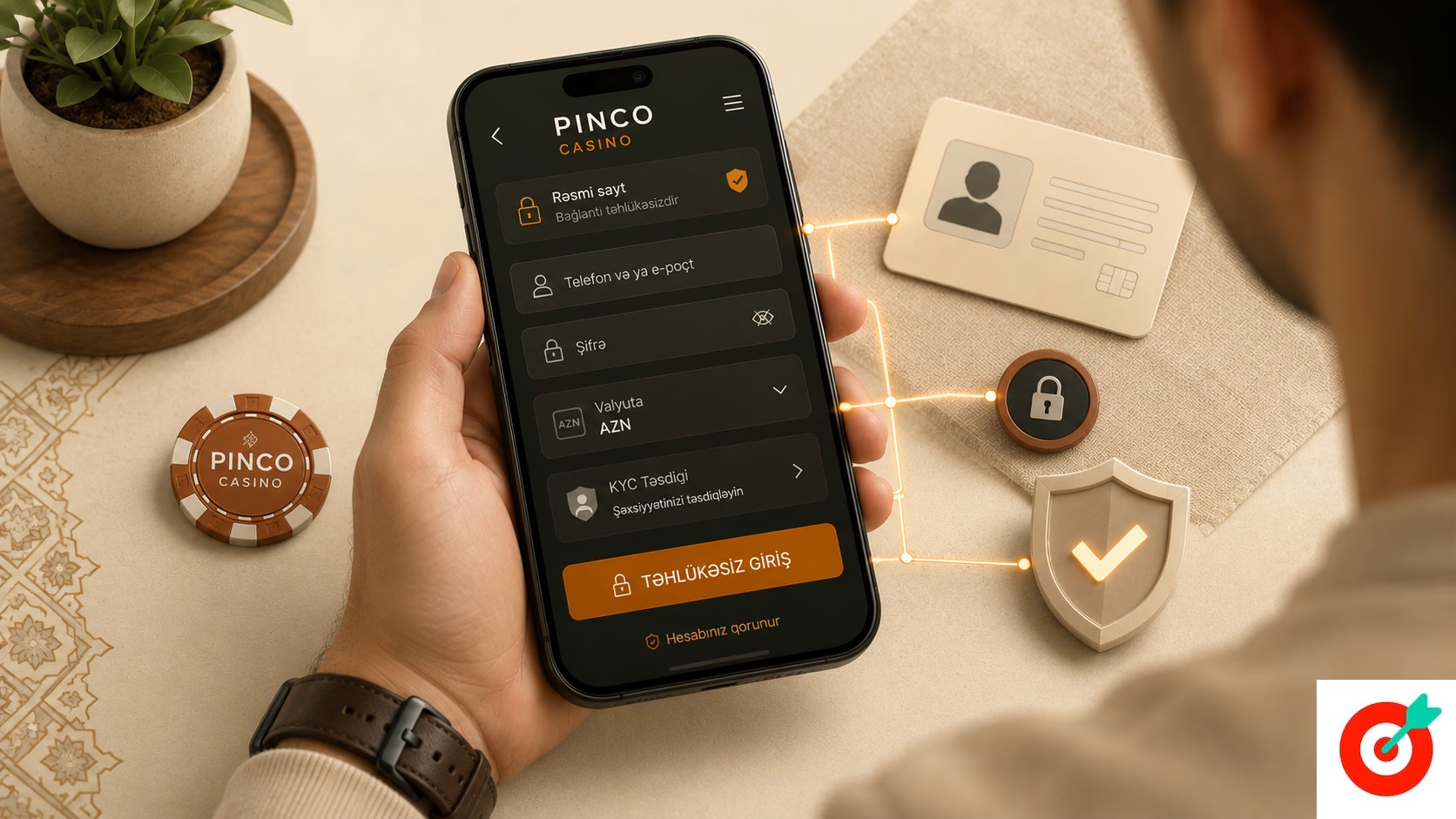 Pinco casino bonus bölməsi və veycer şərtləri
